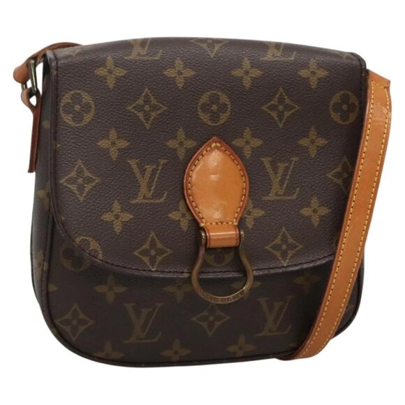 LOUIS VUITTON Monogram Monogram Saint Cloud MM Shoulder Bag - Picture 1 of 15